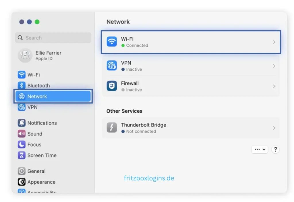 http fritz box login