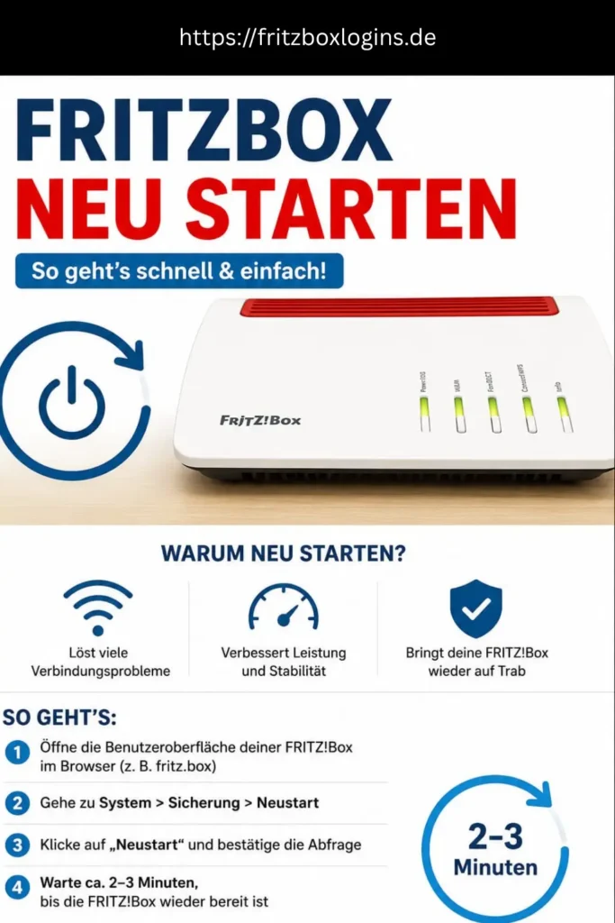 fritz!box neustart